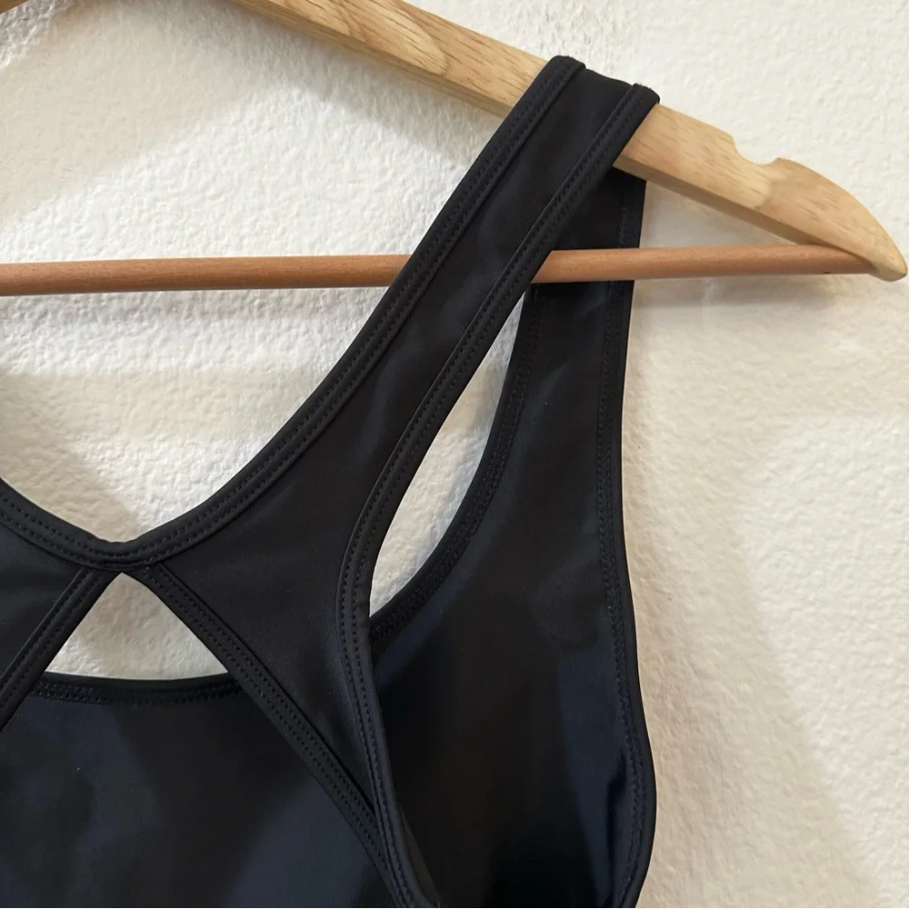 P.E Nation Womens Front Runner Tank Sports Bra Size XS Black - Picture 7 of 9